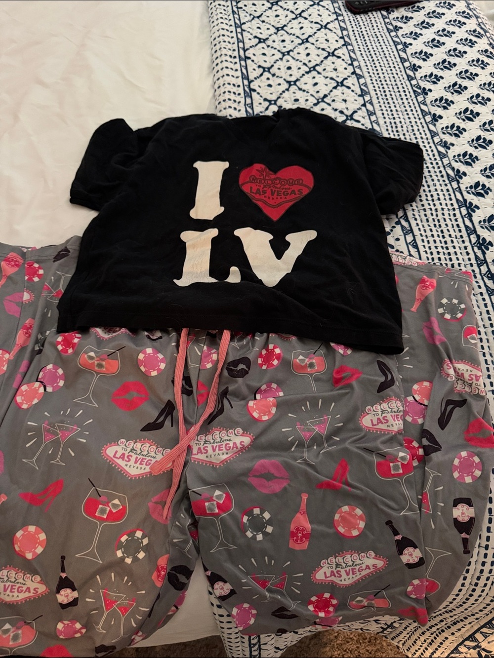 I ♥ LV Pajama Set